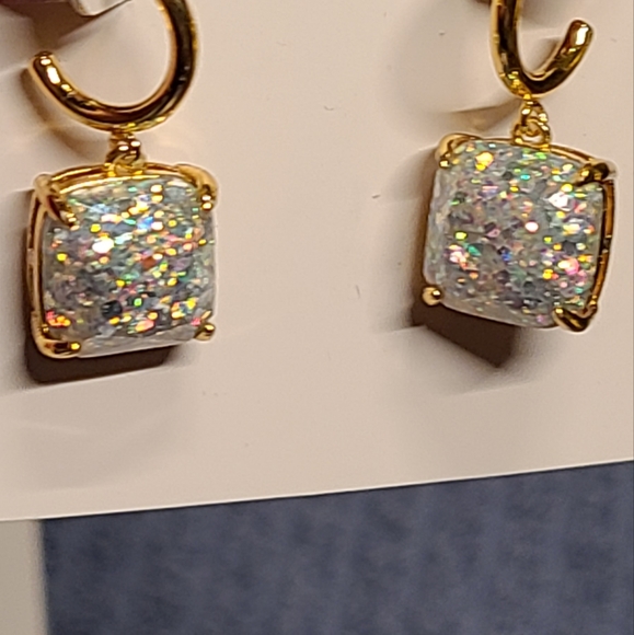 Kate spade opal glitter huggies - Picture 2 of 4